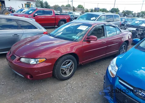 2001 Pontiac Grand Prix Gt z USA, uszkodzony, nr VIN 1G2WP52K91F139841